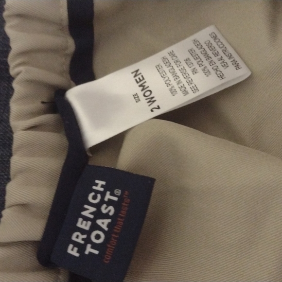 French toast khaki school uniform skirt - Picture 4 of 4